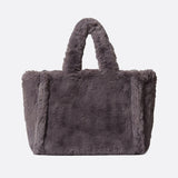 Cabas Faux Fur Deluxe | Nina Sac Gris