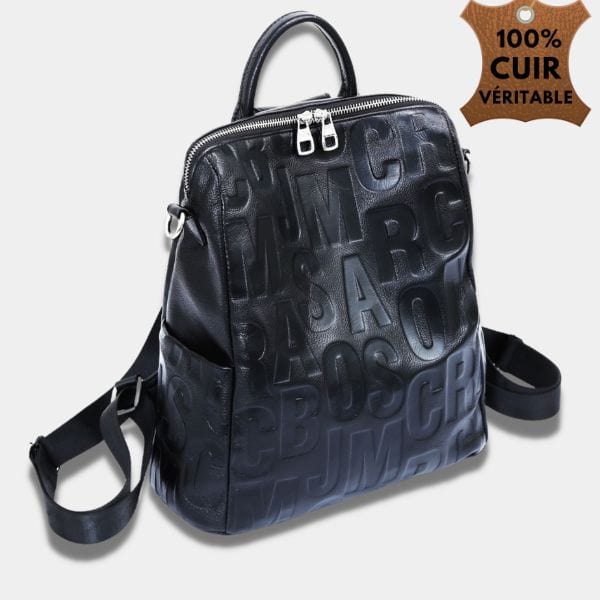 Sac à Dos En Cuir Femme Twinya Marron - Neuf Sans étiquette