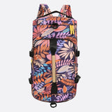 Sac à Dos Feuilles Sauvages | Nina Sac Orange