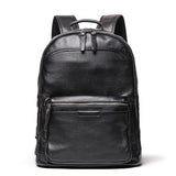 Sac à dos urbain en cuir pour homme | Nina Sac Noir