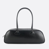 Sac Baguette en Cuir Longueur Élégante | Nina Sac Noir