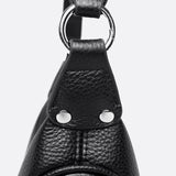 Sac Baguette en Cuir Noir | Nina Sac