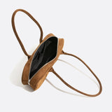 Sac baguette en daim: Luxe incarné | Nina Sac