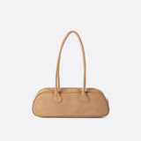 Sac baguette en daim: Luxe incarné | Nina Sac Beige