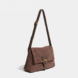 Sac Bandoulière en Velours Daim | Nina Sac