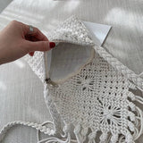 Sac Bandoulière Macramé Chic | Nina Sac