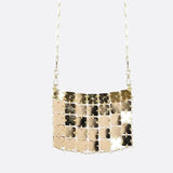 Sac Bandoulière Métallisé | Nina Sac Doré