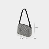 Sac Bandoulière Strass Brillant | Nina Sac