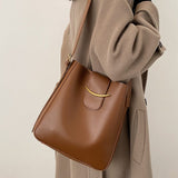 Sac Bandoulière TendanceLuxe Style Seau Trendy | Nina Sac