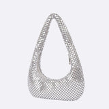 Sac d'épaule métallique pailleté | Nina Sac