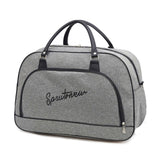 Sac de Voyage Compact et Étanche à Compartiments | Nina Sac Gris