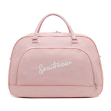 Sac de Voyage Compact et Étanche à Compartiments | Nina Sac Rose