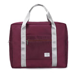 Sac de Voyage Pliable pour Femme | Nina Sac Grenat