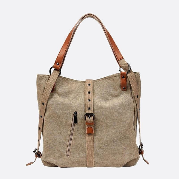 Cabas Convertible en Sac à Dos | Nina Sac Beige