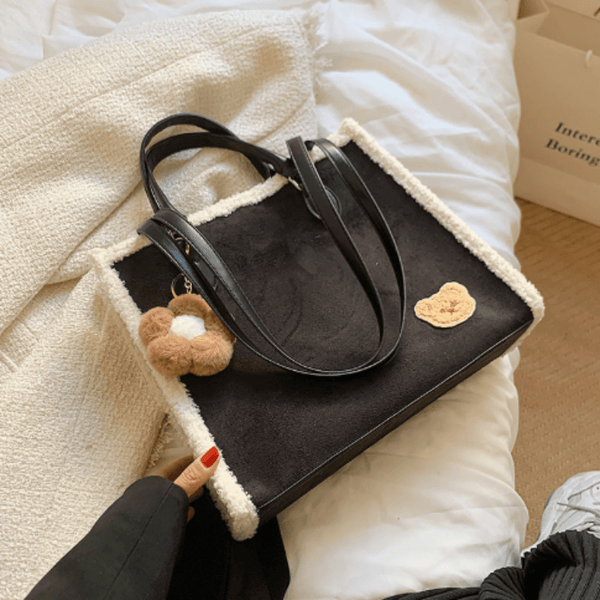 Cabas en Daim Retrova® | Nina Sac Noir