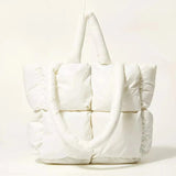 Cabas Matelassé Chic | Nina Sac Blanc