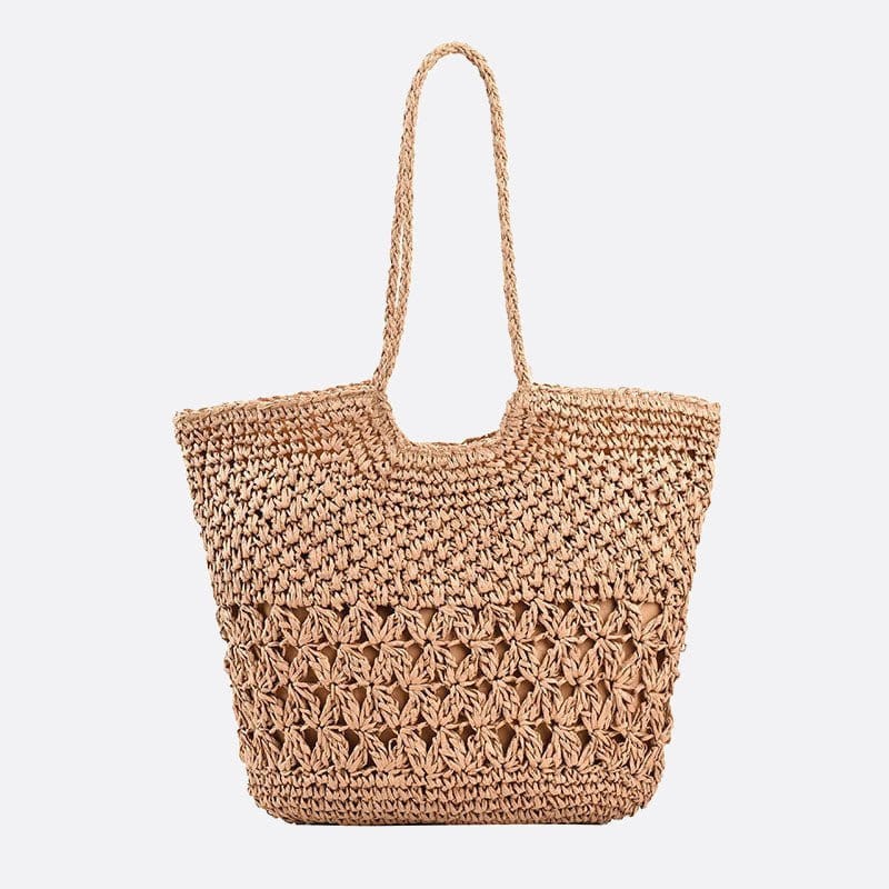 Cabas Tressé en Paille - Collection Estivale | Nina Sac