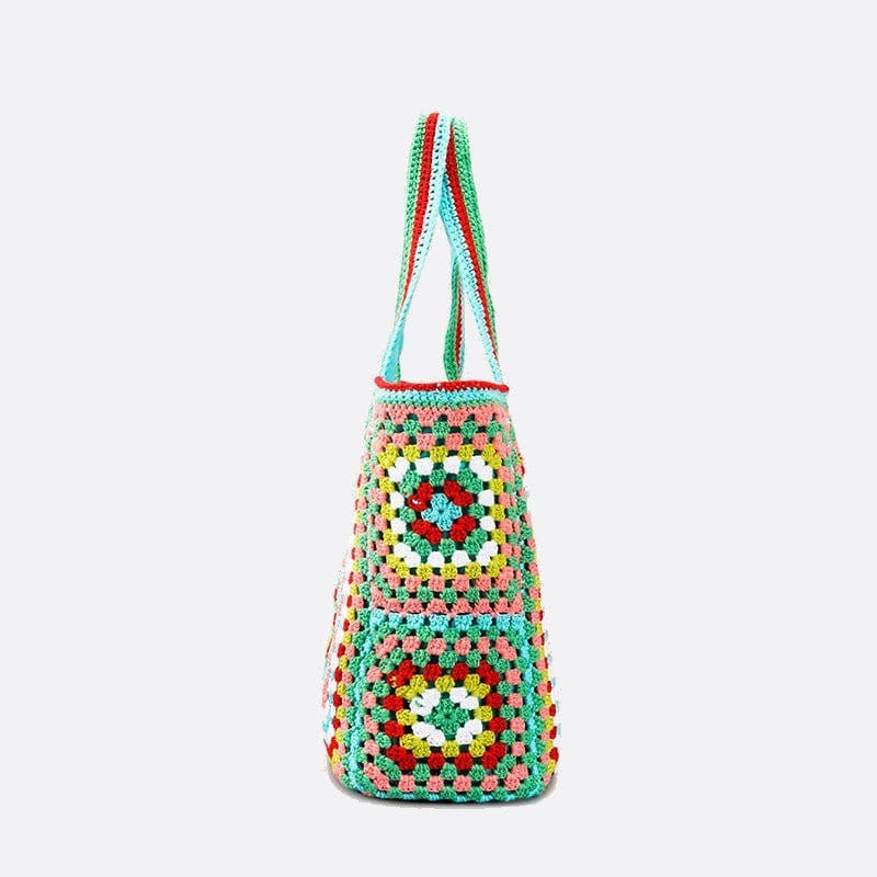 Grand Sac Cabas en Coton Crocheté | Nina Sac