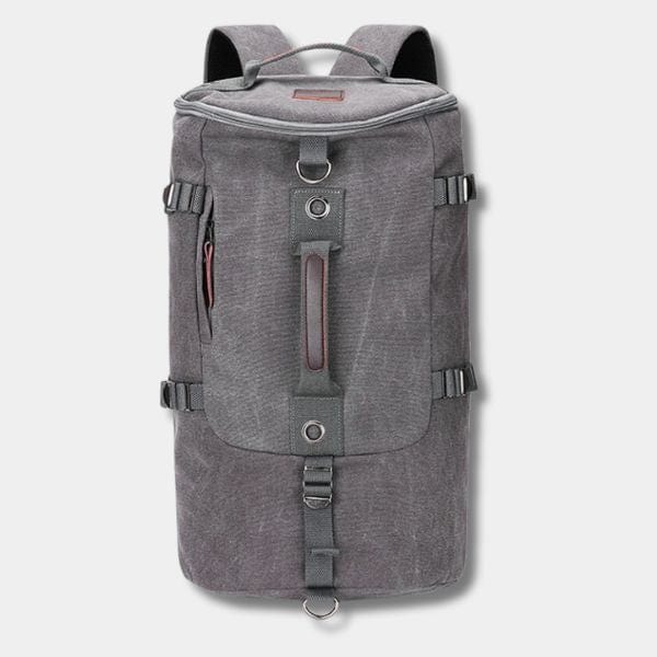 Gros Sac de Voyage en toile gris