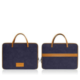 Housse pour Ordinateur Portable Femme - Style Élégant | Nina Sac Bleu / 13-14 Pouces