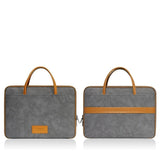 Housse pour Ordinateur Portable Femme - Style Élégant | Nina Sac Gris / 13-14 Pouces