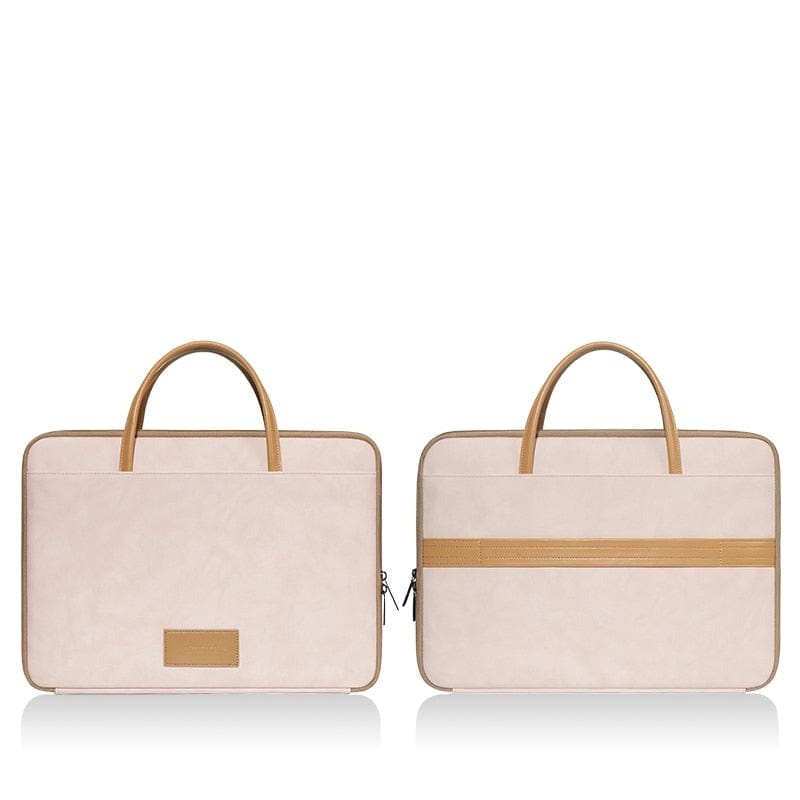 Housse pour Ordinateur Portable Femme - Style Élégant | Nina Sac Pêche / 13-14 Pouces