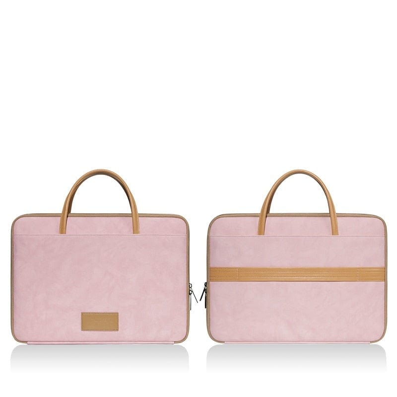 Housse pour Ordinateur Portable Femme - Style Élégant | Nina Sac Rose / 13-14 Pouces
