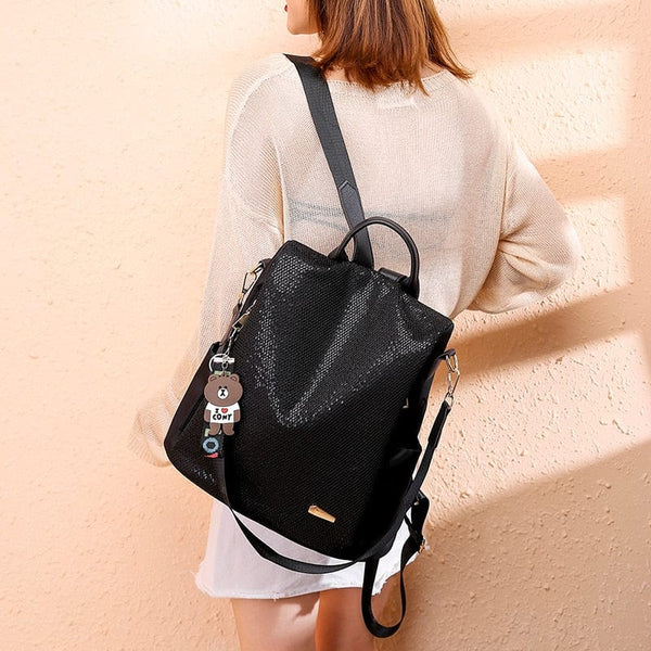 Mini Sac à Dos Chic à Paillettes - Glamouricious | Nina Sac