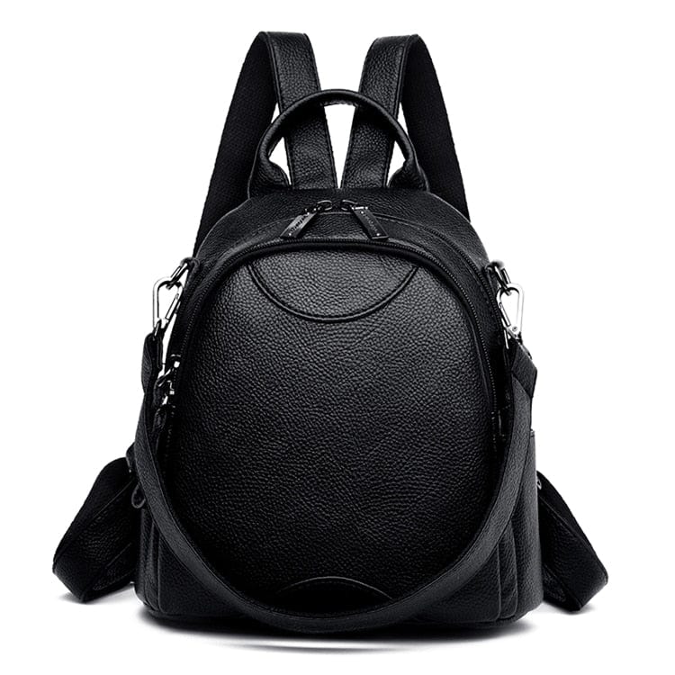 Mini Sac à Dos d'Ecole Chic | Nina Sac Noir