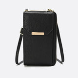 Mini Sac Bandoulière pour Téléphone et Cartes | Nina Sac Noir