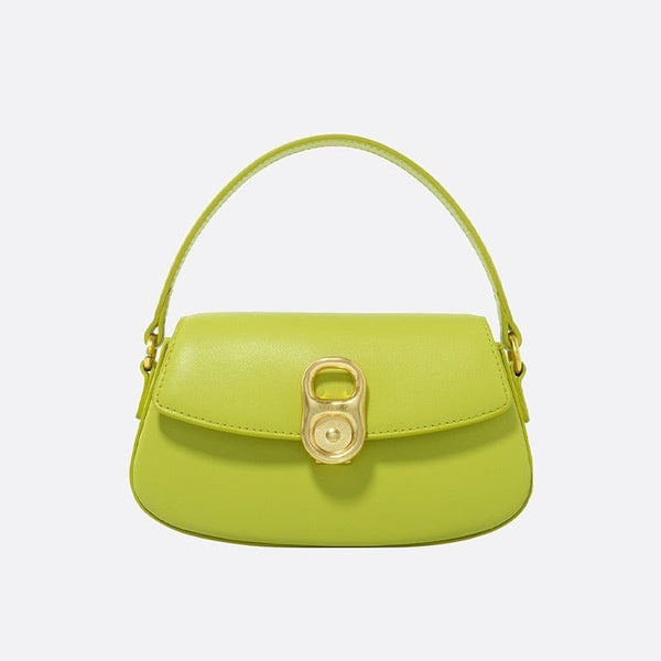 Mini Sac Cuir | Nina Sac Vert jaune