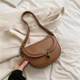 Petit Sac Bandoulière de Luxe Tendance | Nina Sac Kaki