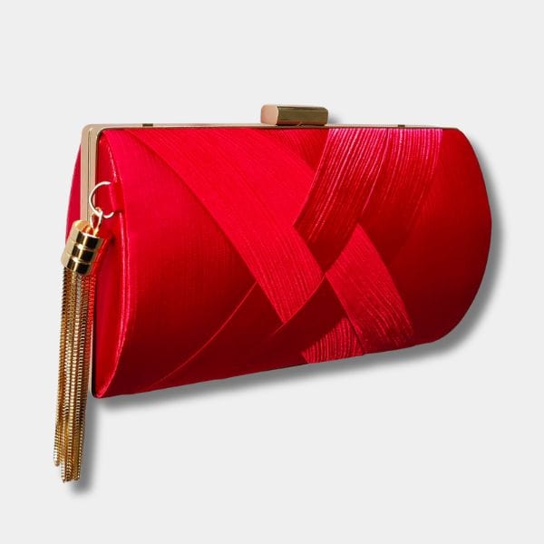 Pochette femme pour soirée | Nina Sac Rouge