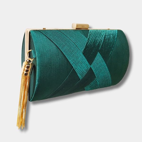 Pochette femme pour soirée | Nina Sac Vert