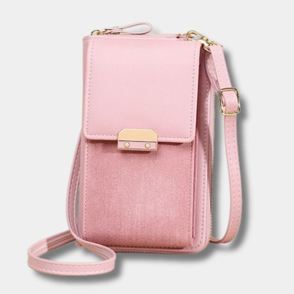 Pochette téléphone portable Femme | Nina Sac Rose