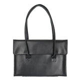 Porte-Documents en Cuir pour Femme: Grand Compartiment | Nina Sac Noir / 13 pouces