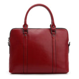 Porte-Documents Femme d'Affaires Deluxe | Nina Sac Rouge