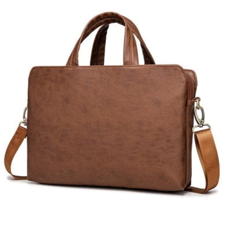 Porte-documents Femme en Cuir Vintage pour PC Portable | Nina Sac Marron / 13.3 Pouce