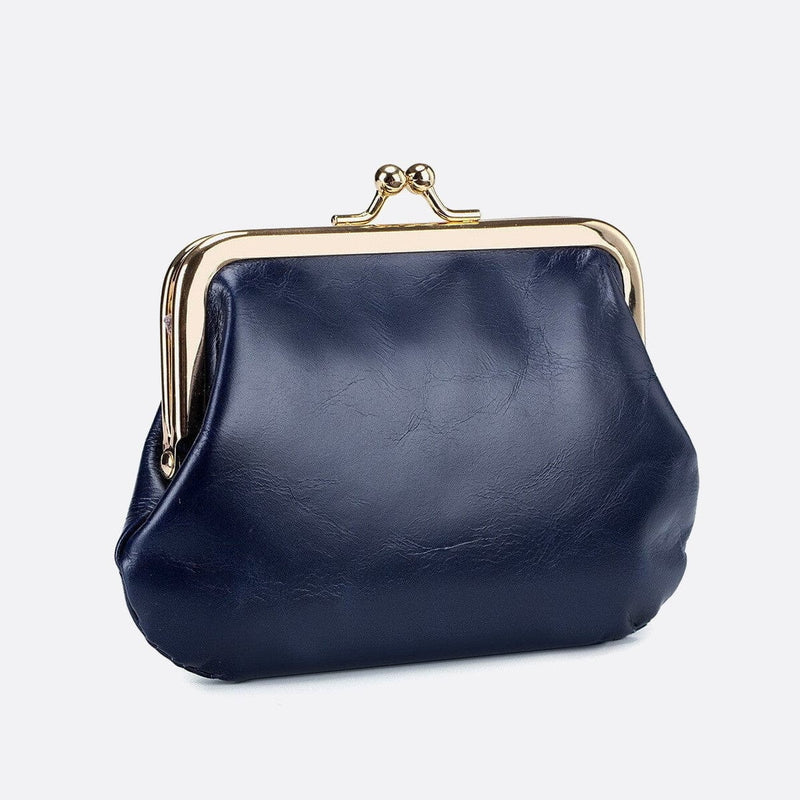 Porte-Monnaie Cuir Premium avec Fermoir Métallique Nina Sac