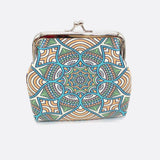 Porte-Monnaie Vintage Mandala | Nina Sac Orange