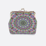 Porte-Monnaie Vintage Mandala | Nina Sac Violet