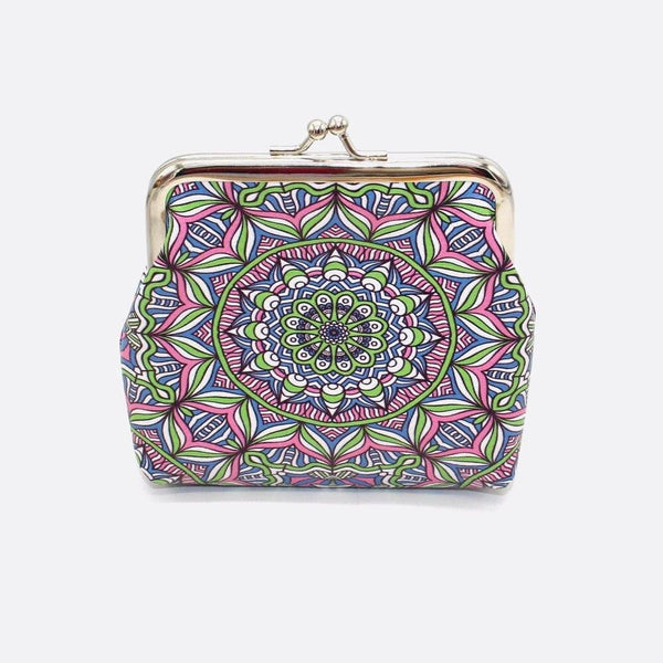 Porte-Monnaie Vintage Mandala | Nina Sac Violet