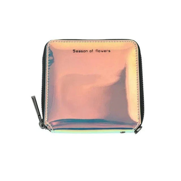 Portefeuille Femme Rainbow Laser | Nina Sac Orange