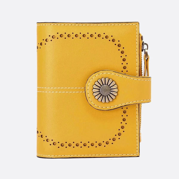 Portefeuille Moutarde | Nina Sac
