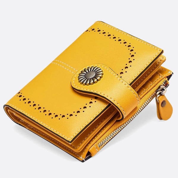 Portefeuille Moutarde | Nina Sac
