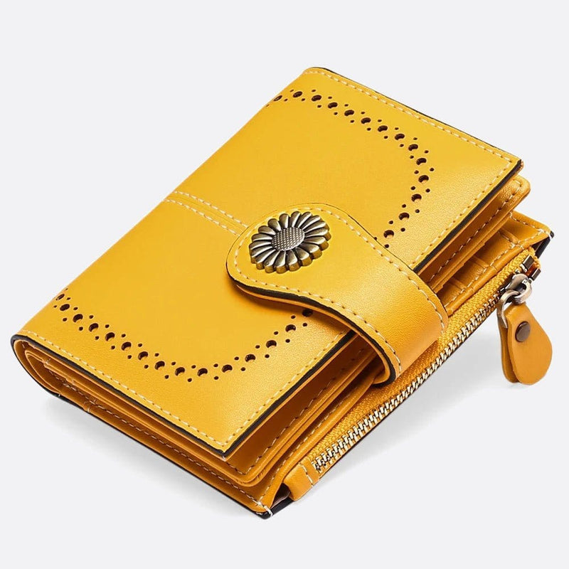 Portefeuille Moutarde | Nina Sac