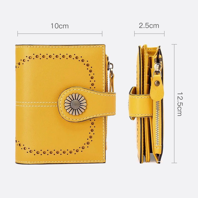 Portefeuille Moutarde | Nina Sac