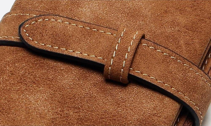 Portefeuille Premium en Nubuck | Nina Sac