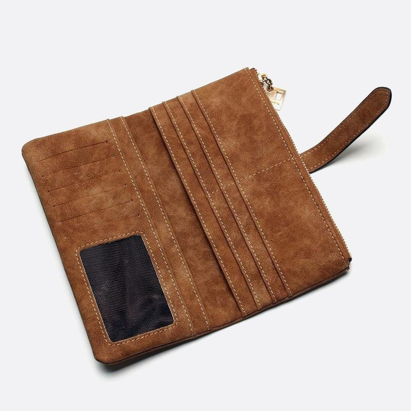Portefeuille Premium en Nubuck | Nina Sac