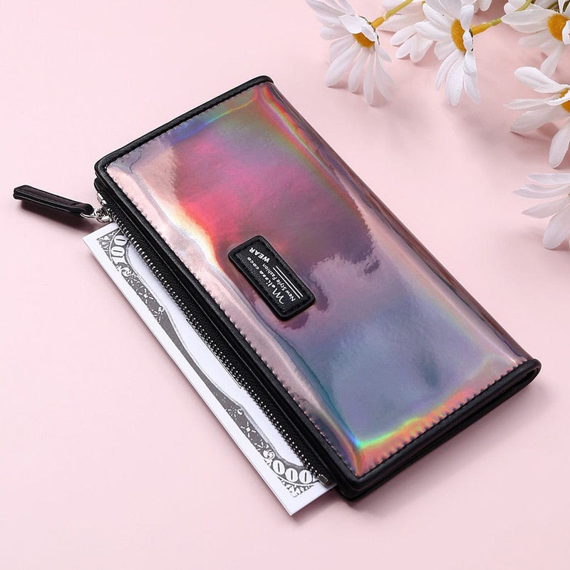 Portefeuille Tendance Laser XL | Nina Sac Noir